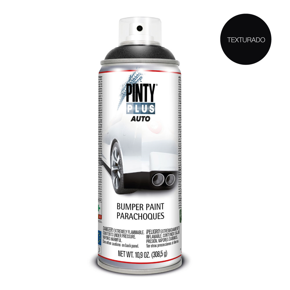 Pintura spray pintyplus auto parachoques texturizado